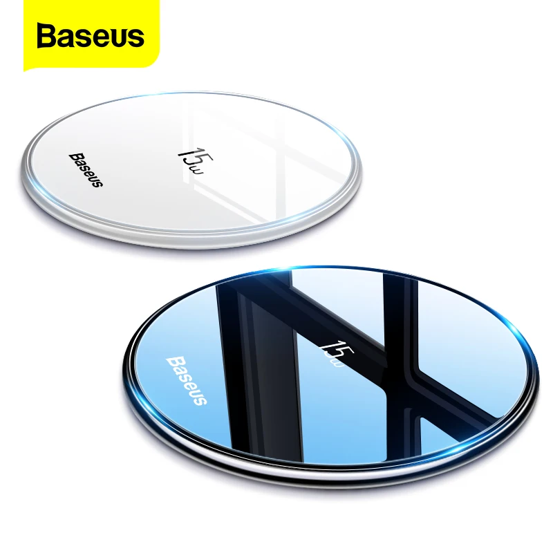 Baseus 15W Qi Wireless Charger for iPhone 11 Pro Xs Max X 8 Induction Fast Wireless