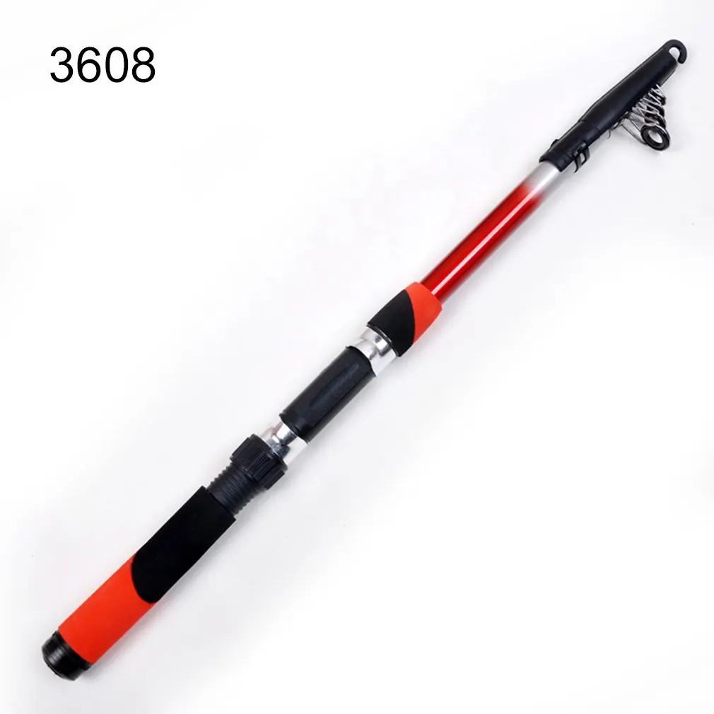 

2.1/2.4/2.7/3.0/3.6M Strong Telescopic Fishing Rods Portable Travel Super Hard Sea Fishing Rod Tackle Tool For Fishing 2018 Hot