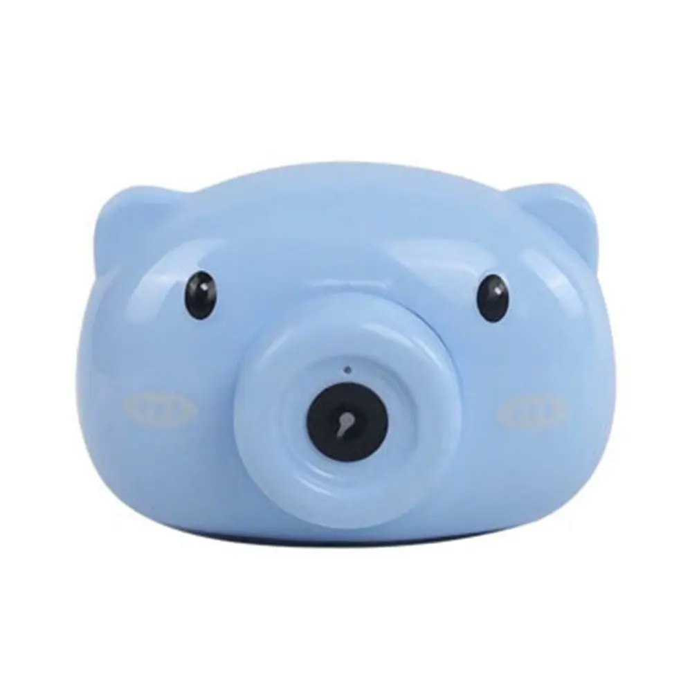 

Cartoon Pig Bubble Camera Blower Machine Electric Music Flashing Light Bubble Machines Automatic Camera Shape Bubble Toy