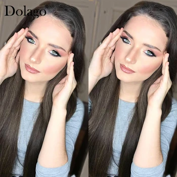 

Jewish Wig Kosher Wigs European Virgin Hair Silk Top Straight 100% Human Hair 130% Density Dolago Hair Double Drawn