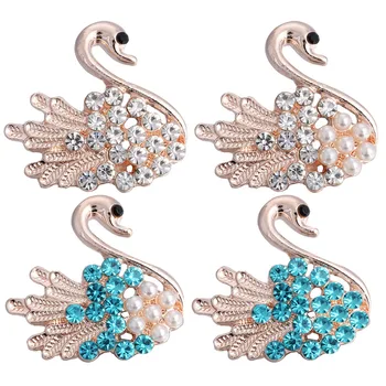 

5pcs/lot New Rose Gold Snap Jewelry Rhinestone Animal 18mm Snap Button Fit 18mm Snap Buttons Jewelry Snap Cuff Bracelet