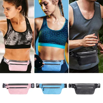 

Waist Bag Women Fanny Pack Oxford Female Hip Bum Bag Men Banana Bag Women`s Belt Pocket Ladies Belly Money Pouch Fashion Purse