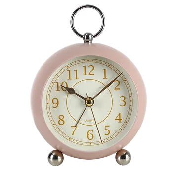 

Simple Luminous Alarm Clock Living Room Bedroom Personality Alarm Clock Nordic Style Cute Reveil De Voyages Little Clock DD60AC