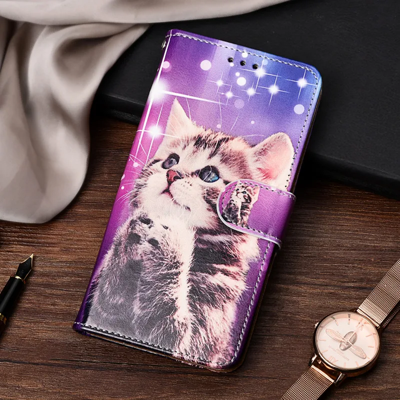 silicone cover with s pen Leather Flip Case For Samsung Galaxy A8 2018 A3 A5 A7 2016 J3 Pro J5 J7 2017 Max S4 S3 S5 Neo J2 Prime S6 S7 Edge S8 S9 Plus kawaii phone case samsung