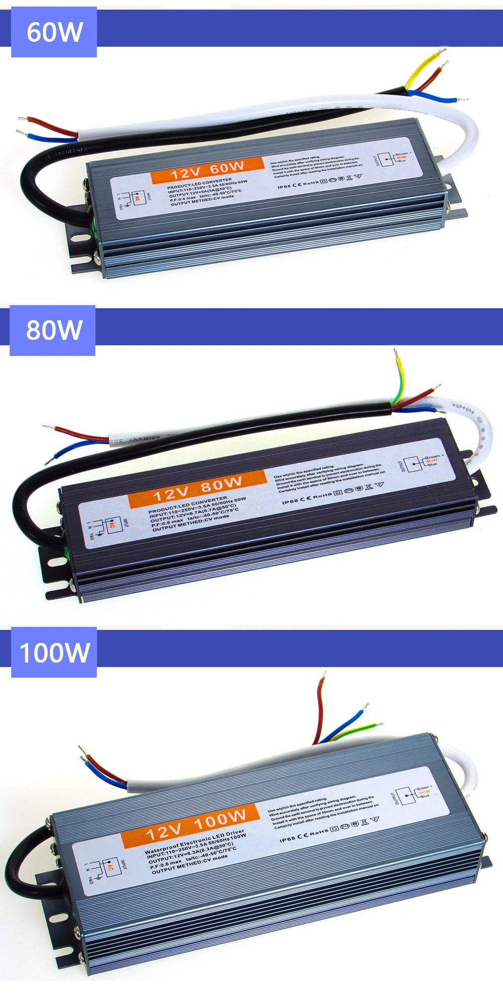 Fonte de alimentação, ac dc, 12v, 24