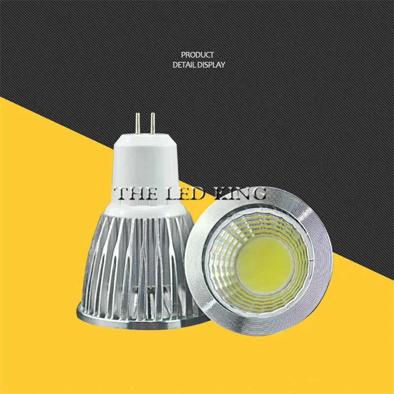 1 10X GU10 Светодиодная лампа 110 В 220 3 Вт 5 7 MR16 LED DC 12 постоянного тока с регулируемой