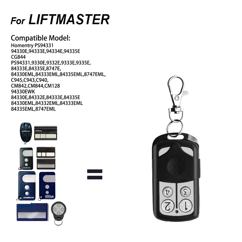 Пульт дистанционного управления Liftmaster 94335E для гаражных дверей 433 92 МГц|Пульт