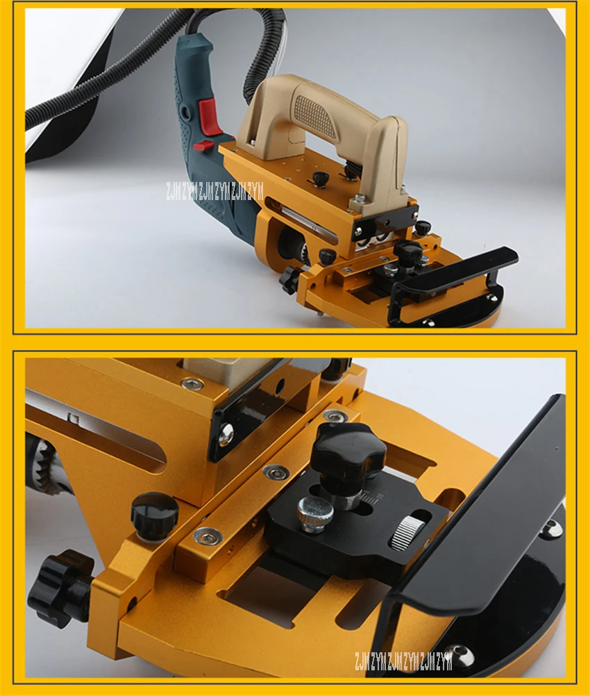 Three-In-One Drilling Machine Plate Type Side Hole Puncher Pneumatic Drilling Holes Machine Woodworking Pneumatic Puncher