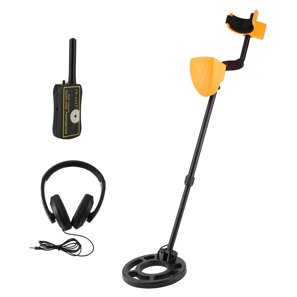 

1PCS Waterproof LCD Display 250MM Deep Sensitive Metal Detector Gold Digger Underground Searching Metal Seeker With Headphone