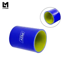

Blue&yellow 2" 51mm Straight Silicone Intercooler Turbo Intake Pipe Coupler Hose SH0020