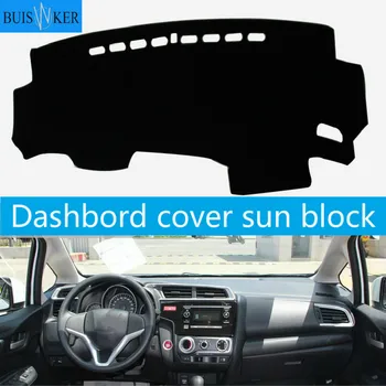 

for honda fit 2014-2018 dashboard mat Protective pad Shade Cushion Photophobism Pad car styling accessories