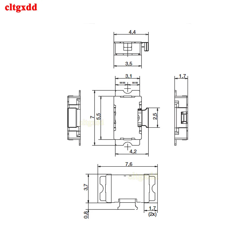 Cltgxdd 10piece Alfa Romeo 146 156 GTV GT 166 스위치 버튼 수리 원격 키 Fob 컨트롤러