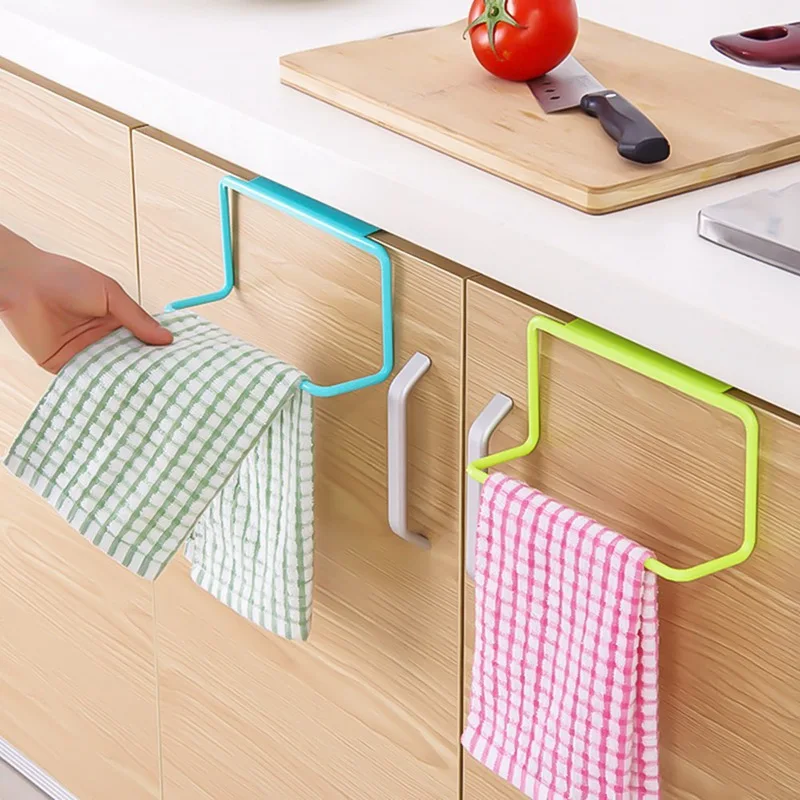 Kitchen Organizer Towel Rack Hanging Holder Bathroom Cabinet Cupboard Hanger Shelf For Kitchen Supplies Accessories Cocina Kitchen Organizer Towel Rack Hanging Holder Bathroom Cabinet Cupboard Hanger Shelf For Kitchen Supplies Accessories Cocina