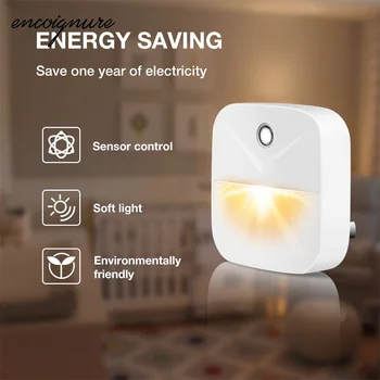 

Luminaria Home LED Induction Night Light Lighting-control Automatic Sensor Warm Light Lampe Lampka Nocna ночник светильник