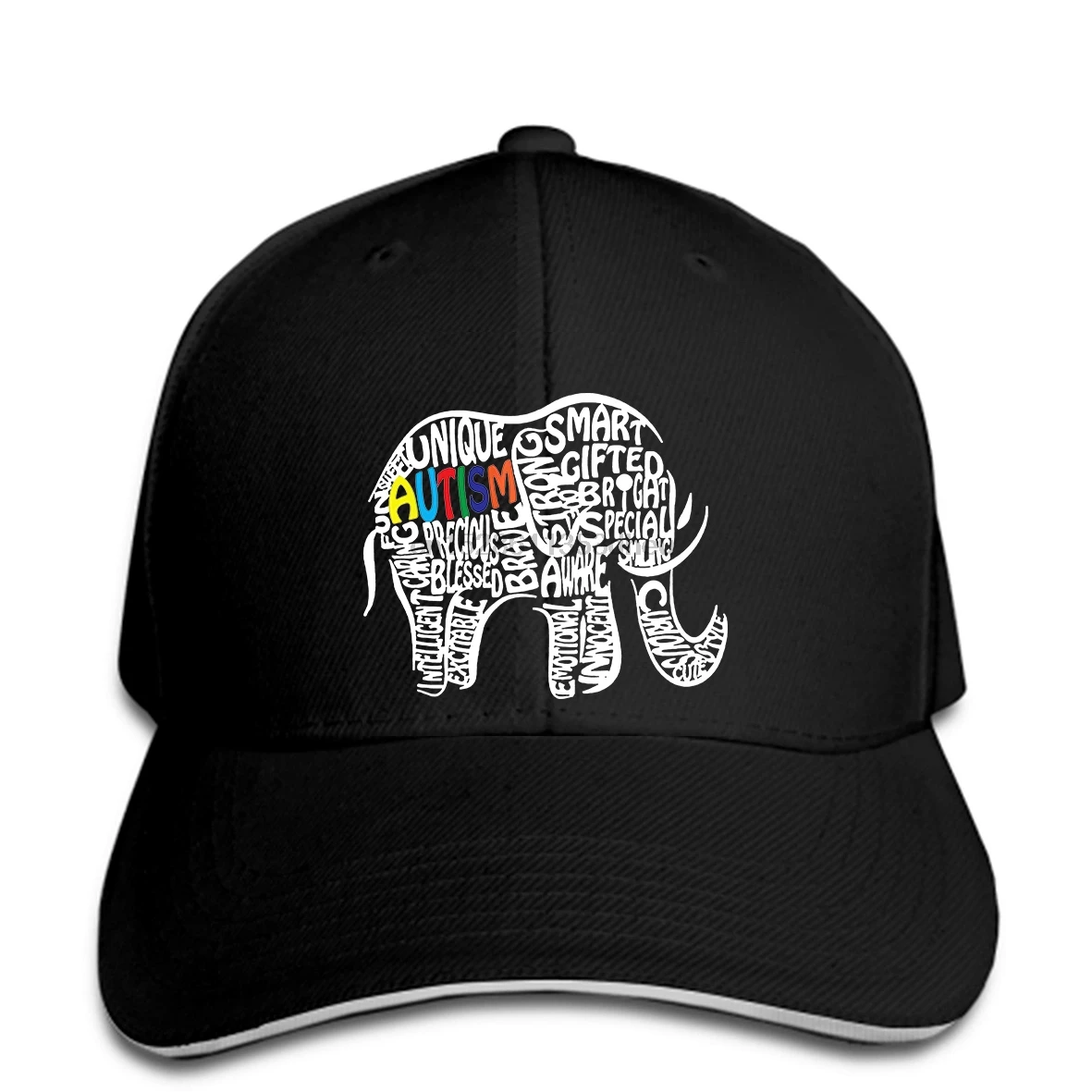 Бейсбольная кепка премиум-класса с принтом слона, уличная забавная бейсболка с принтом в стиле хип-хоп, Мужская бейсболка, забавная бейсболка, Кепка