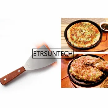 

100pcs Stainless Steel Butter Cutter Steak Shovel Dough knife Pizza Cake Scraper BBQ Baking Kichen Tools