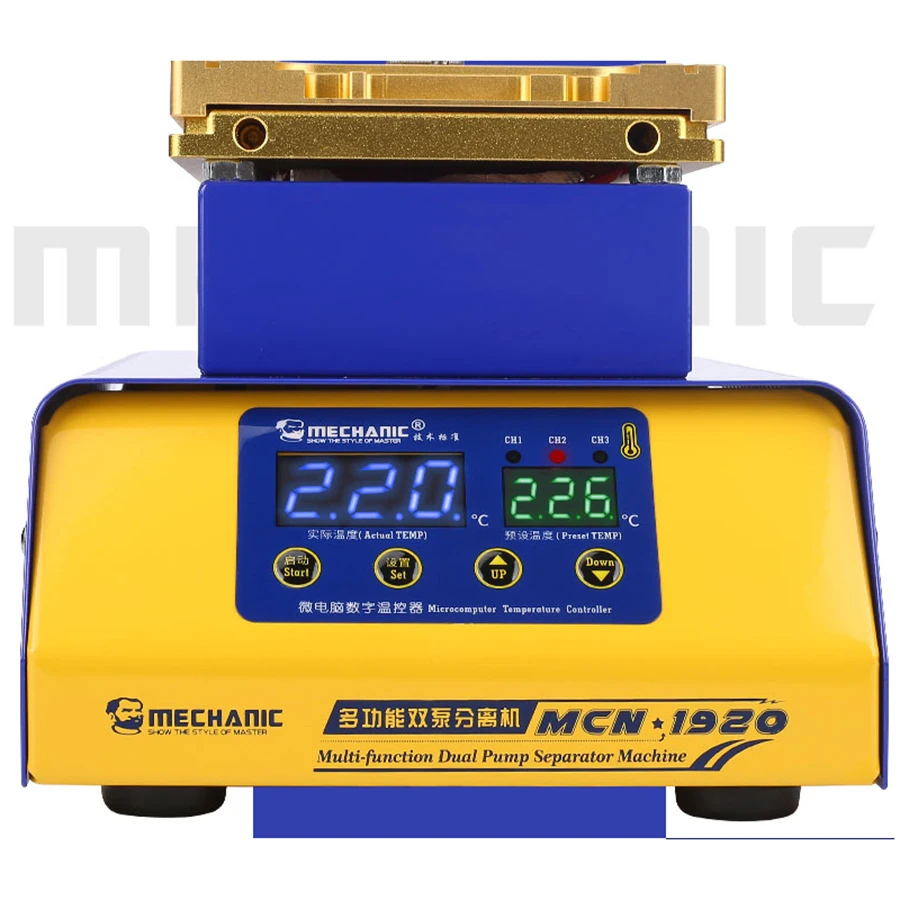 MECHANIC Multi-function Dual Pump Separator Machine For Mobile Phone Repair