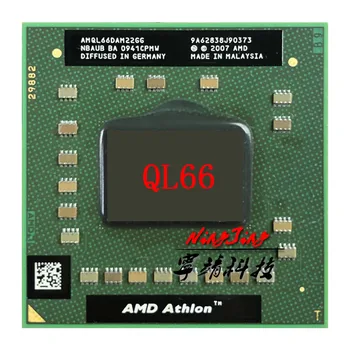 

AMD Athlon 64 X2 QL-66 QL 66 QL66 2.2 GHz Dual-Core Dual-Thread CPU Processor AMQL66DAM22GG Socket S1