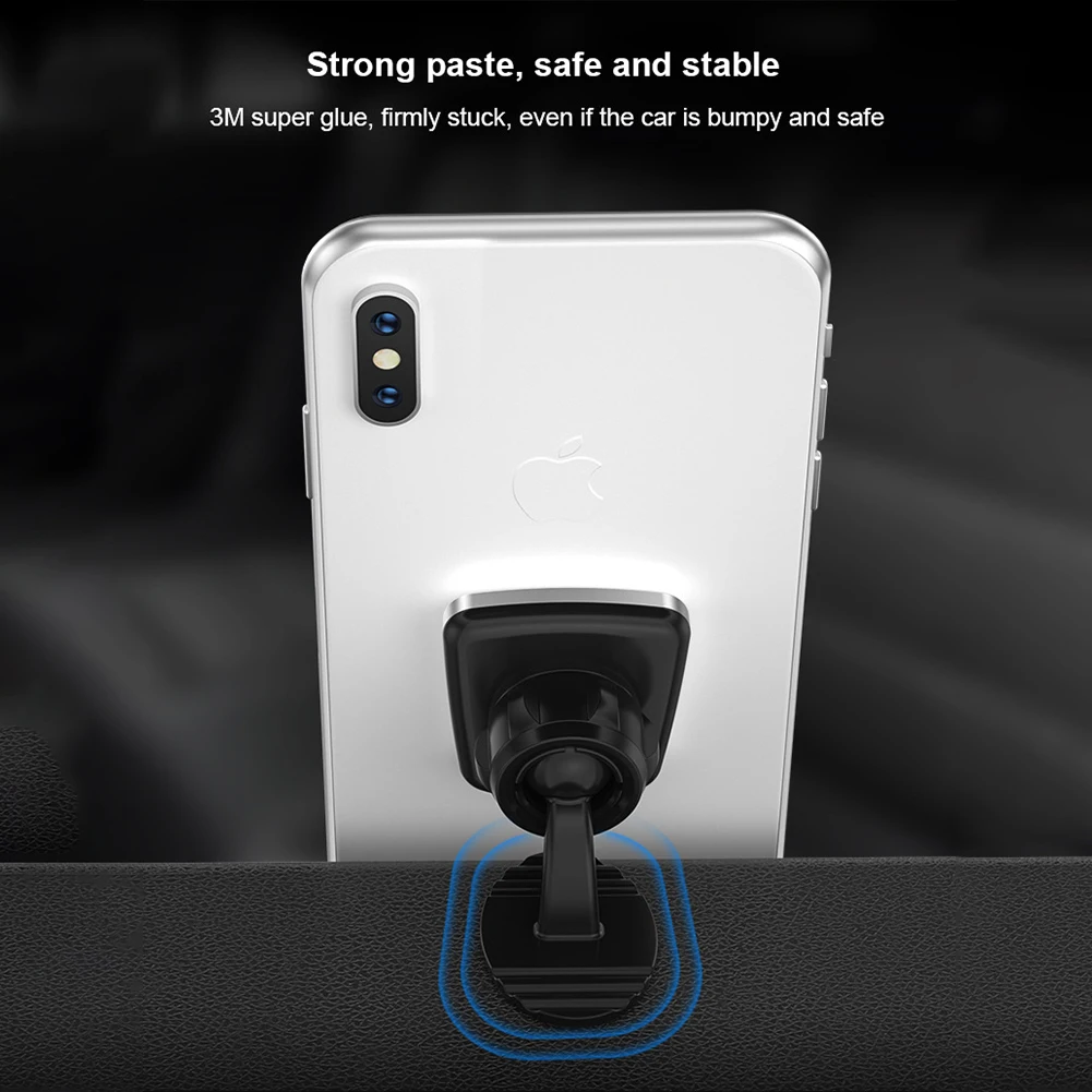 Магнитный автомобильный держатель для телефона iPhone 11 Pro XS MAX XR 360 градусов консоль gps Автомобильный держатель Подставка для samsung Note 10 huawei mate 30