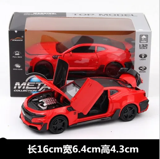 1/32 имитационная модель автомобиля Chevrolet с акустооптическим для подарка