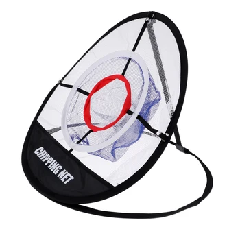 

Portable 20" Up Golf Chipping Pitching Practice Net Training Aid W/ Bag