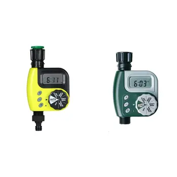 

Battery Operated Automatic Watering Sprinkler System Irrigation Controller Programmable Digital Hose Faucet Timer with 2 Outlet