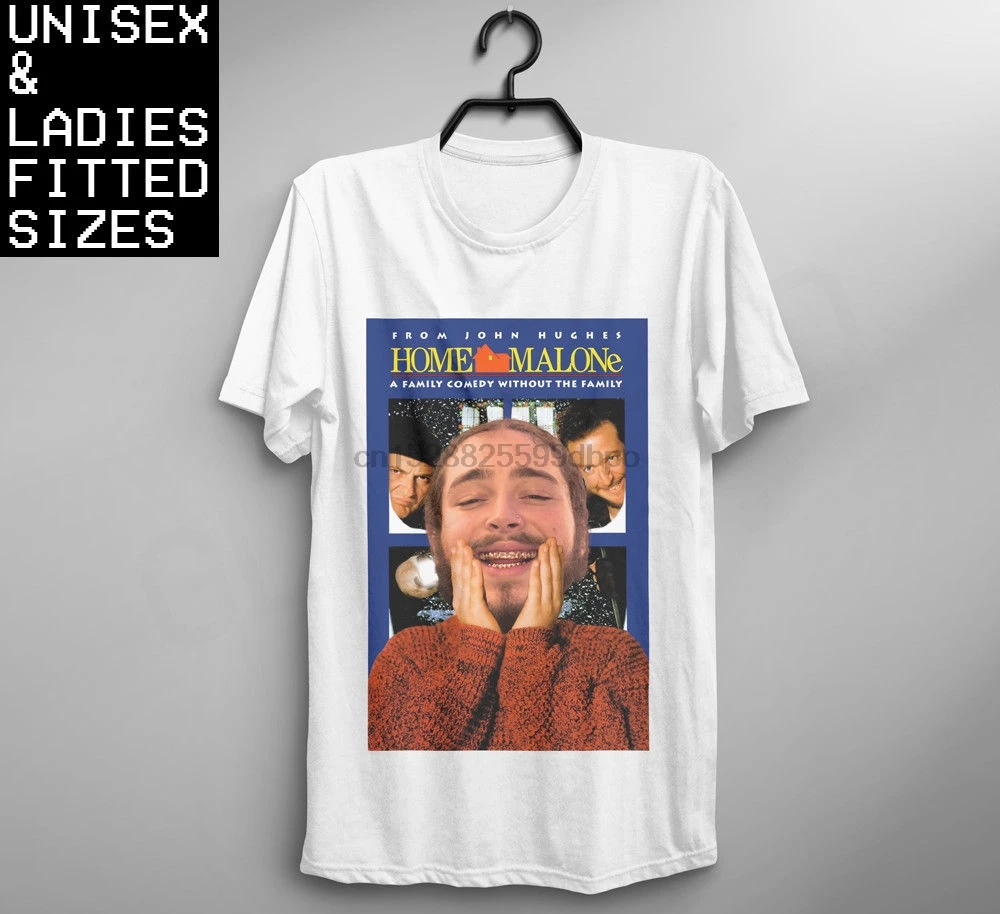 Home Post Malone T Shirt Funny Alone 