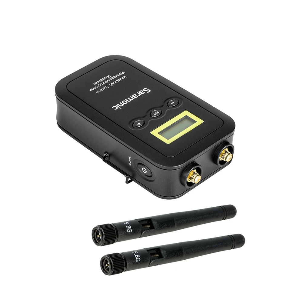Оригинальный Saramonic 5 8 GHz беспроводной микрофон Lavalier VmicLink5 3 передатчика и 1