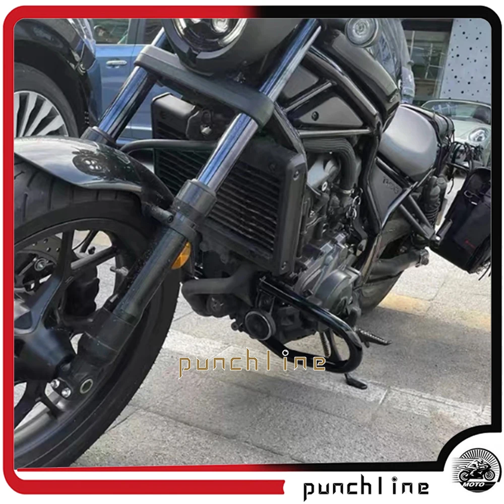 Fit Honda Rebel 1100 CMX1100 CMX 1100 Front Lower Crash Bar Engine Guard Protection Bumper Motorcycle Accessories