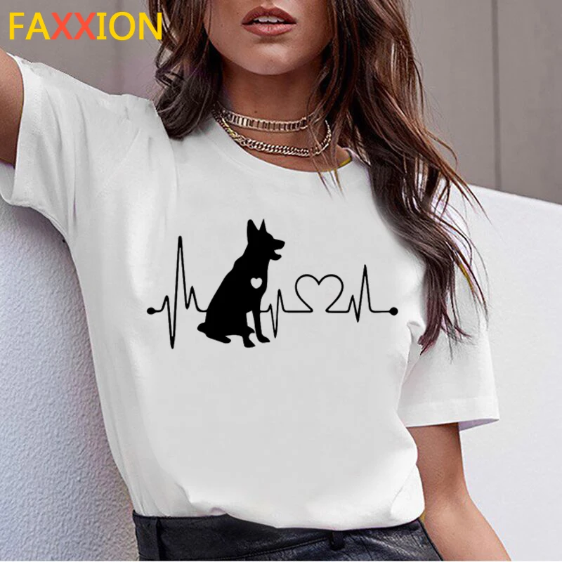 

Dachshund Pug Teckel Dog TShirt Women Summer Cute French Bulldog Frances German Shepherd T-shirt Pit Bull Tshirt Top Female