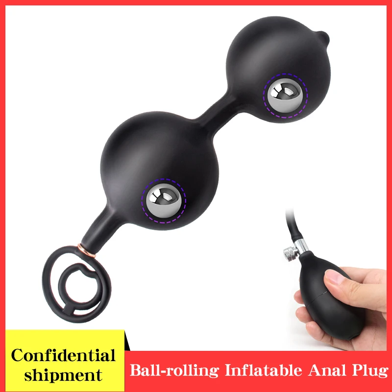 Adult Diary Inflatable Butt Plug Anal Vaginal Balls Dildo Vibrator Sex Tools For Couples Huge Buttplug Intimate Goods | Красота и