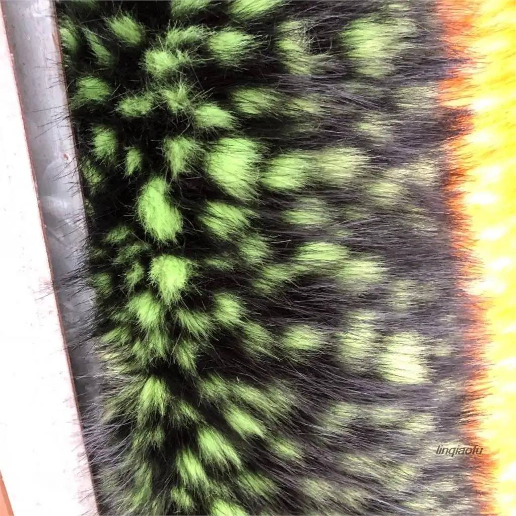 

Imitation fur high-end imitation fox plush fabric, clothing fur collar background fabric diy carpet fabric