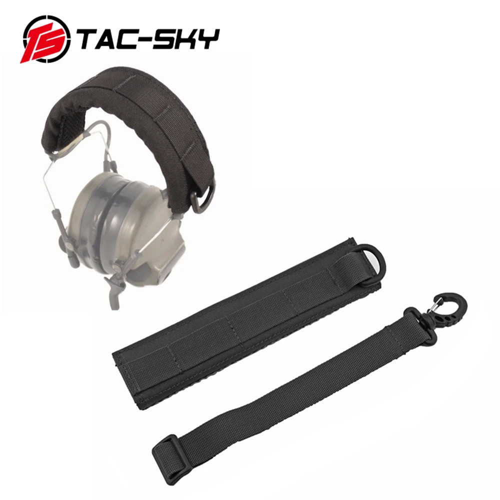 TAC-SKY MOLLE headbandtactical headset advanced combined headset sleeve MOLLE headband tactical headset hunting accessories