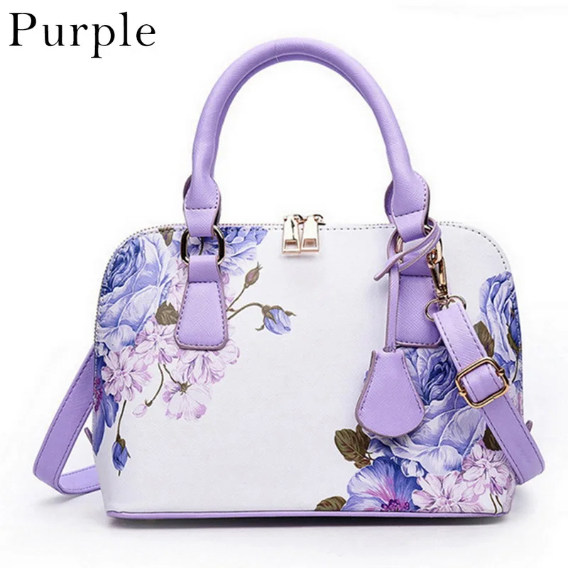 SHUJIN женские сумки винтажные сумки повседневные женские сумки-мессенджеры роскошные сумки сливовый бант милые сумки через плечо Мода - Цвет: Purple 2