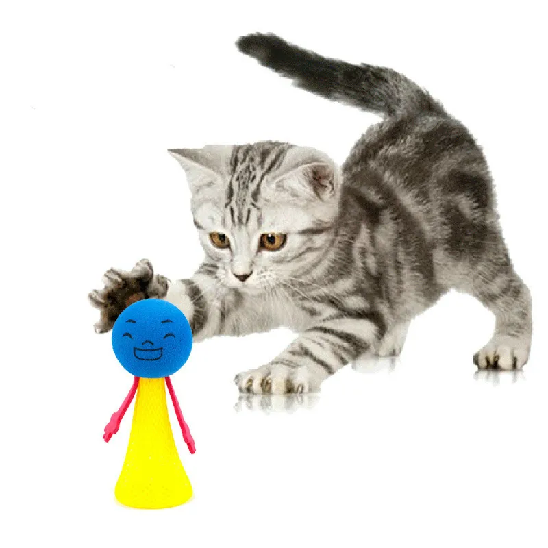DCM, 1 шт., игрушка для кошек, прыгающий щенок, игрушка для кошек, игрушечный прыгающий мячик, игрушка для кошек@ 1