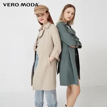 

Vero Moda Women's Lace-up Straight Fit OL Style Trench Coat | 320121510