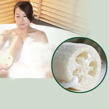 

Bath Sponge Natural Loofah Body Puff Scrubber Bowl Cleaning Tool Kitchen Bathroom Bath Shower Tool
