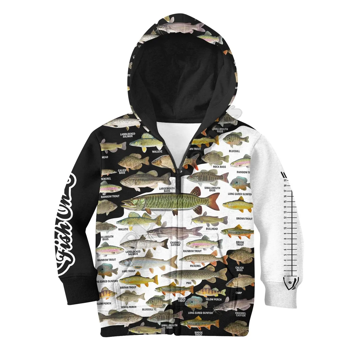 Bluegill Illustration Fishing Pullover design | Art Print