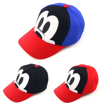 

New style disney mickey mouse adjustable Baseball cap Peaked cap Anime Toys For Children