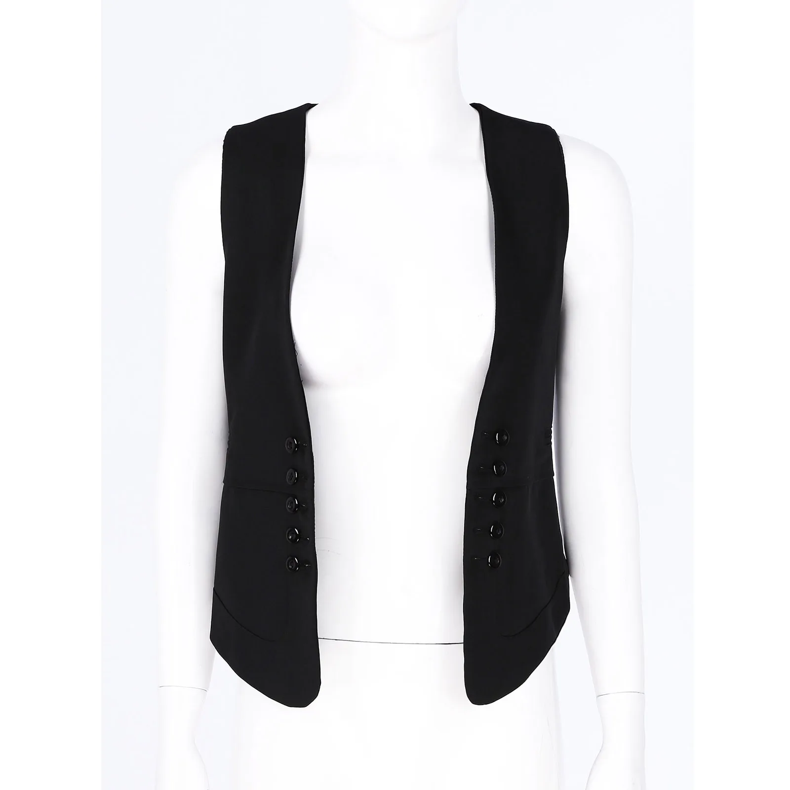 Chaleco Sin Manga Mujer H&m Chaleco Negro Punto – Hibuy Market