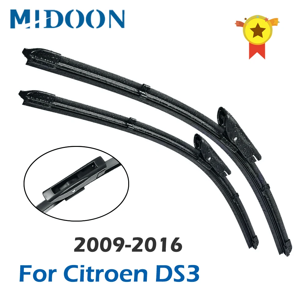 MIDOON стеклоочистителей для Citroen DS3 подходит штык руки 2009 2010 2011 2012 2013 2014 2015