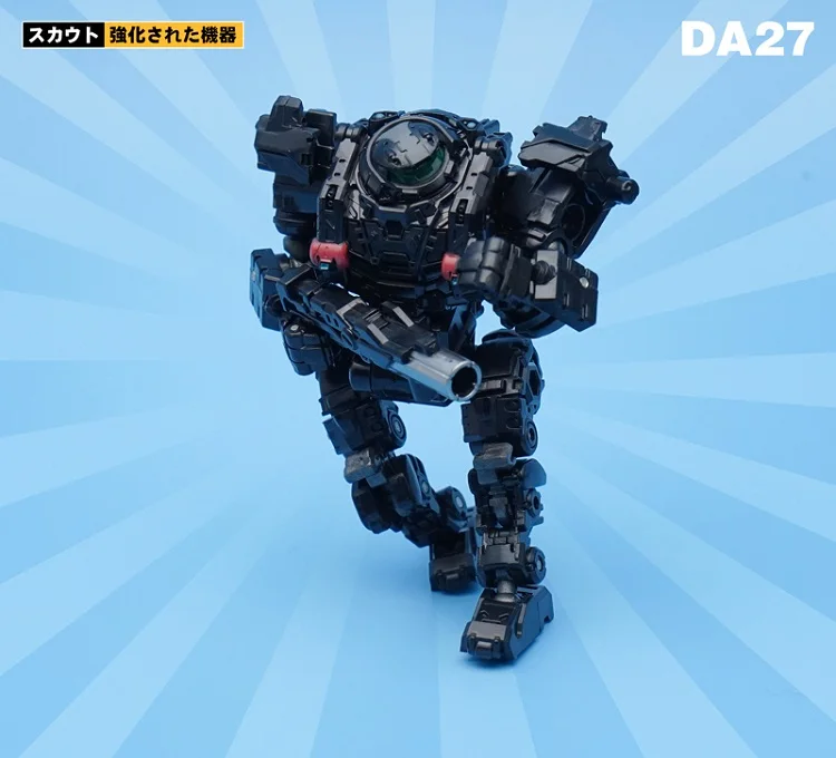 MFT DA27 DA27A DA27C Diaclone трансформация мощность ed-suit power Suit черный мех Solider Lost Planet фигурка игрушка