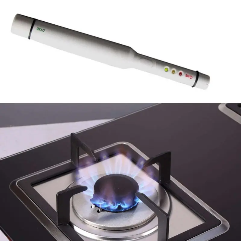 

Combustible Gas Leak Detector Sound LED Indicator Alarm Flammable LPG Tester