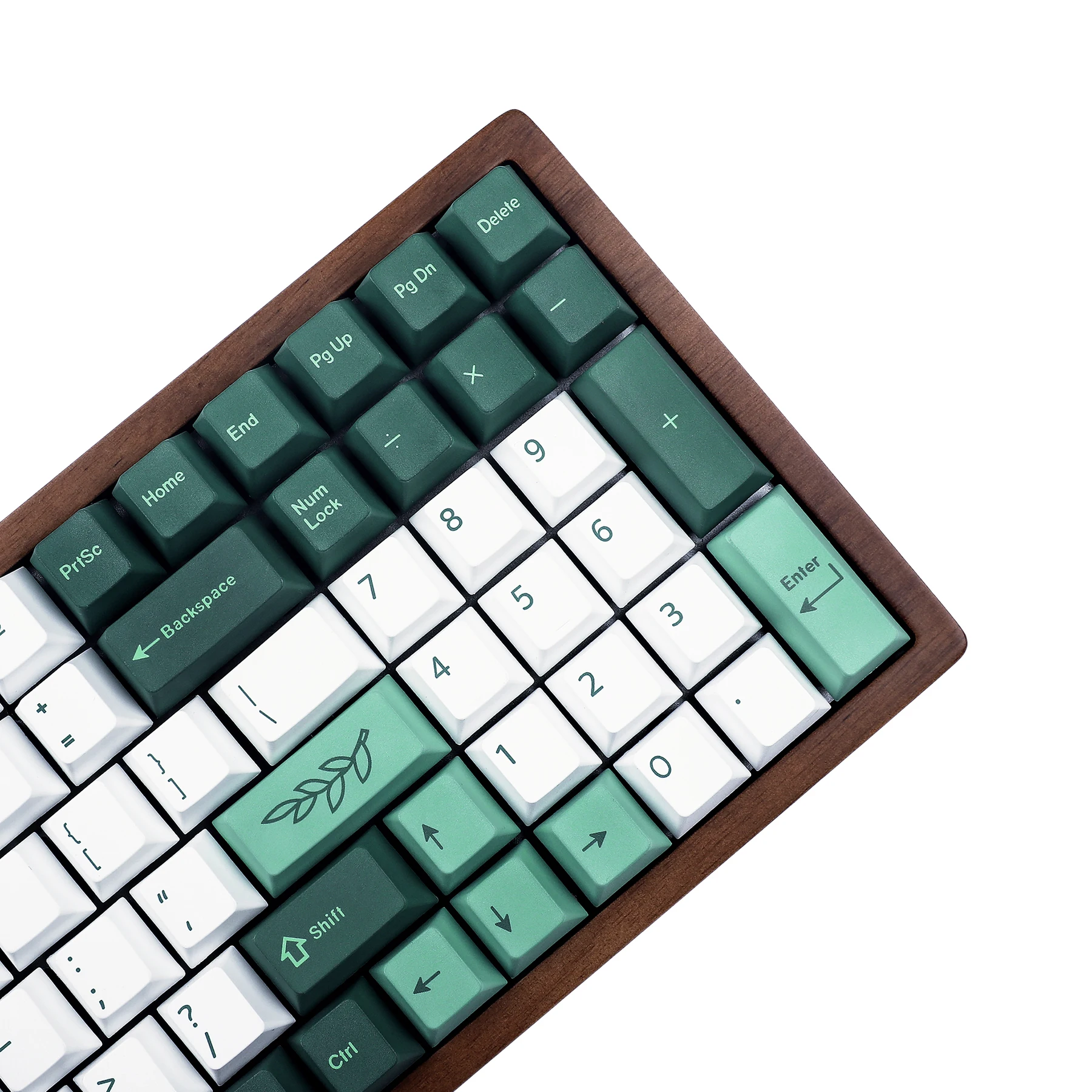 Cherry Keycaps para Teclado Mecânico 144 Gmk Color Botanical Dye Sub Pbt Grosso Ansi Iso 96 84 Alemão Francês Italiano Espanha - Imagem 3