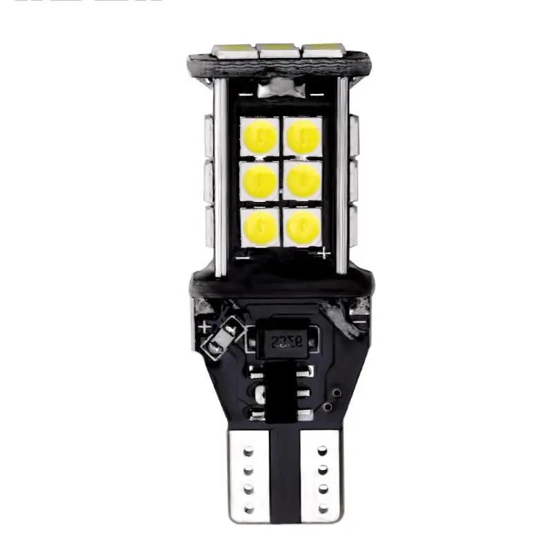 Новый светодиодный светильник накаливания 24SMD 24H T15 W16W 5 Вт для указателей