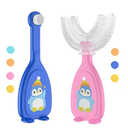 Cute Silicone Toothbrush For Children Clean Teeth Baby Care Soft 360 Degree Kids Tooth Brush Child Health Oral Care 6M-12Y