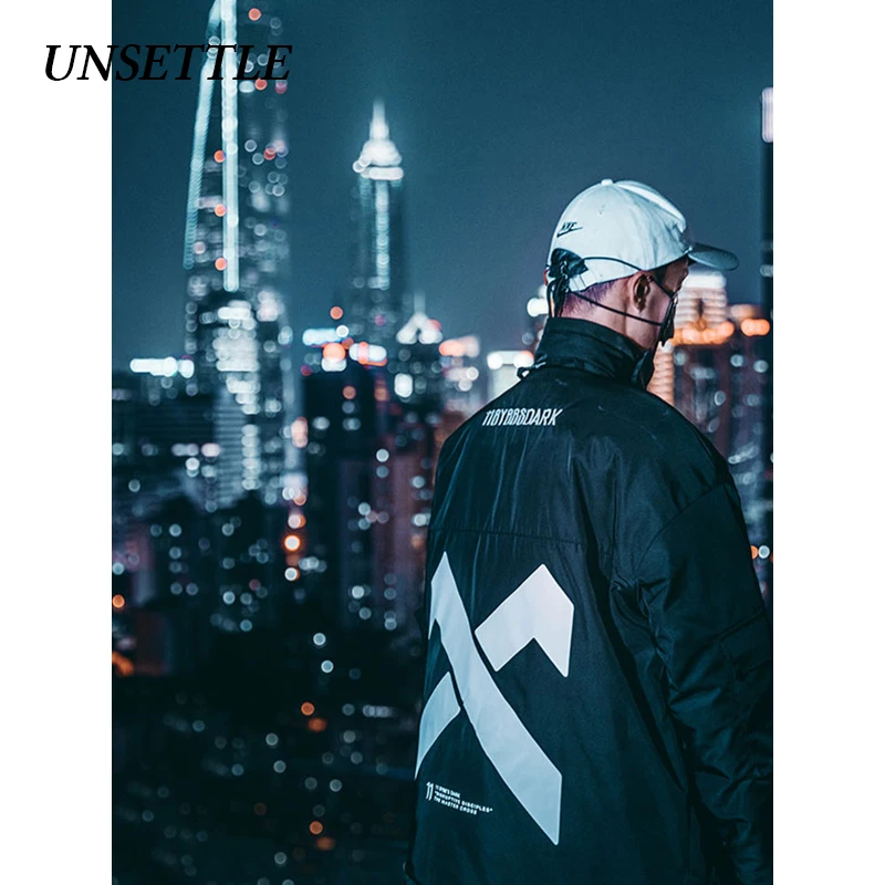 UNSETTLE 2019AW Мужская Уличная парка Мужские/Женские карго несколько карманов толстые теплые зимние куртки пальто Мужская ветровка