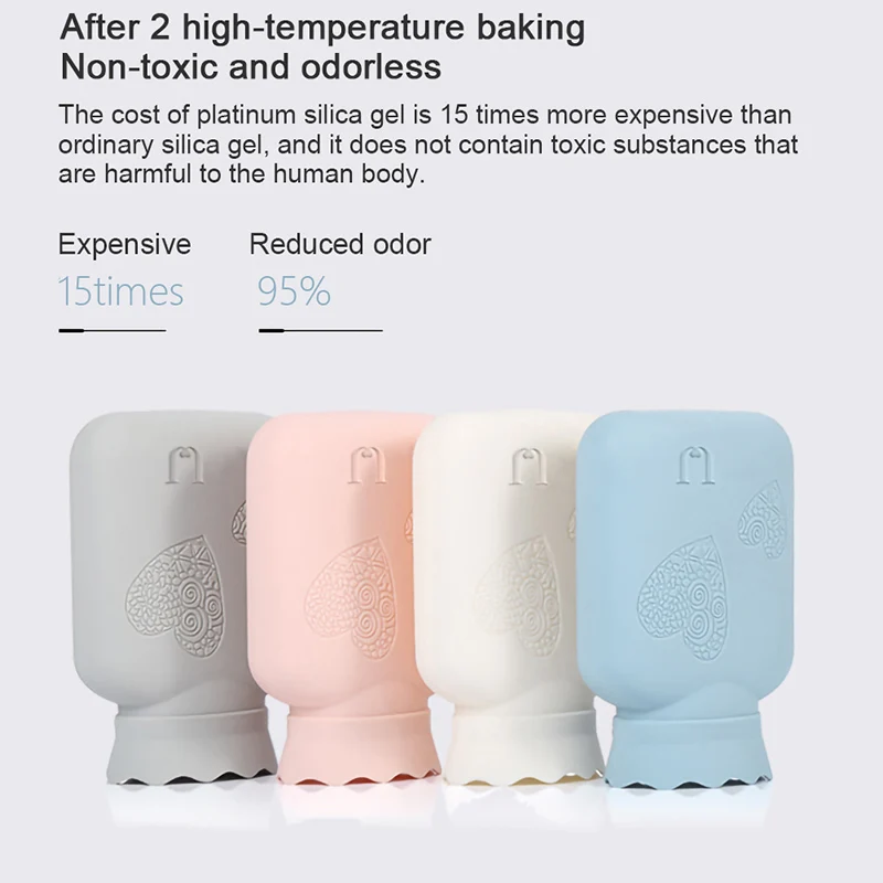 

Silicone Hot Water Pouch Microwave Heating Silica Gel Bottle Knit Cover Living Silica Gel Hand Warm Bottle For Gift