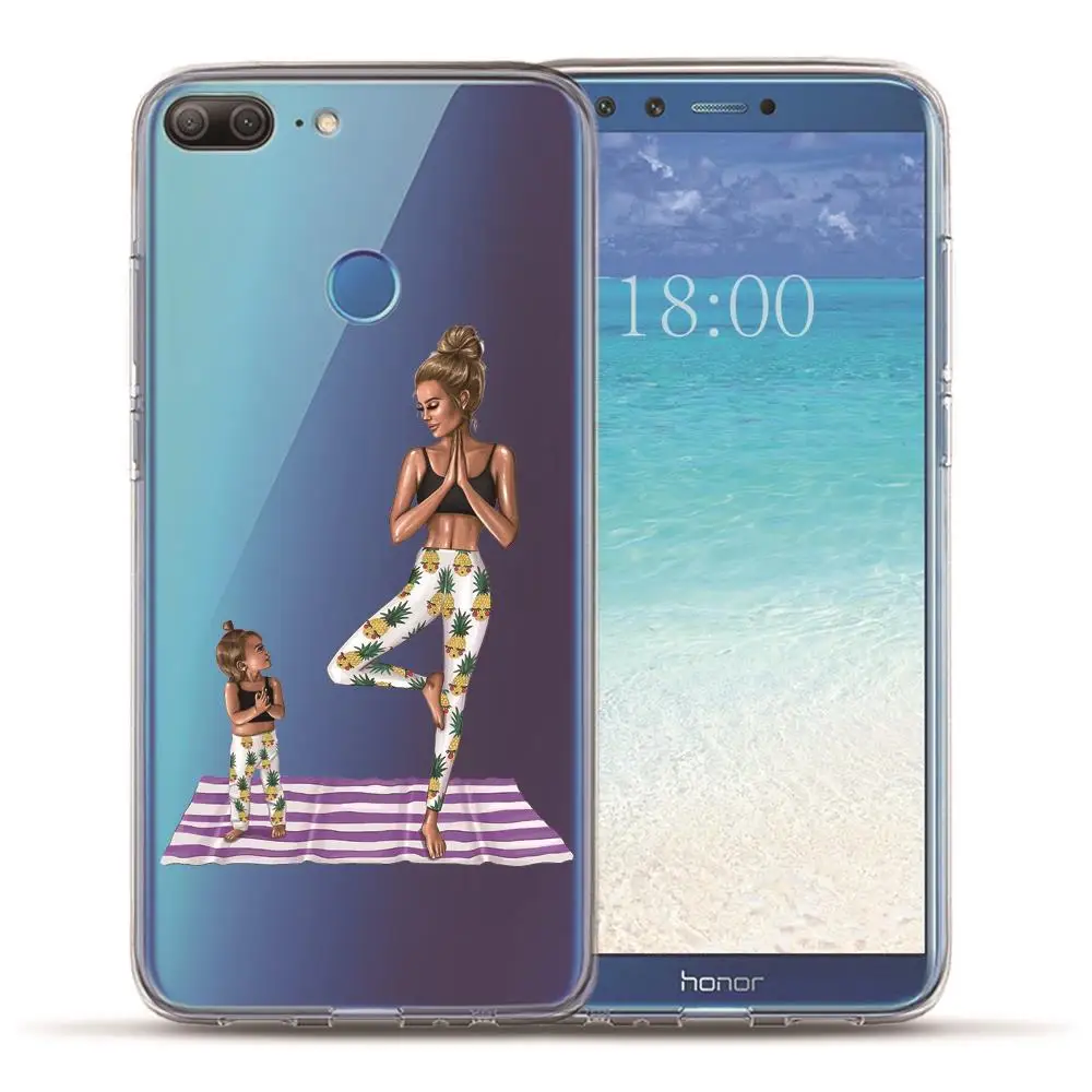 Модный чехол для телефона для мамы и папы для Huawei Honor 9 9 Lite 9i 9X 9X Pro 10 10i 10lite 20 20 lite Funda Etui - Цвет: 6118
