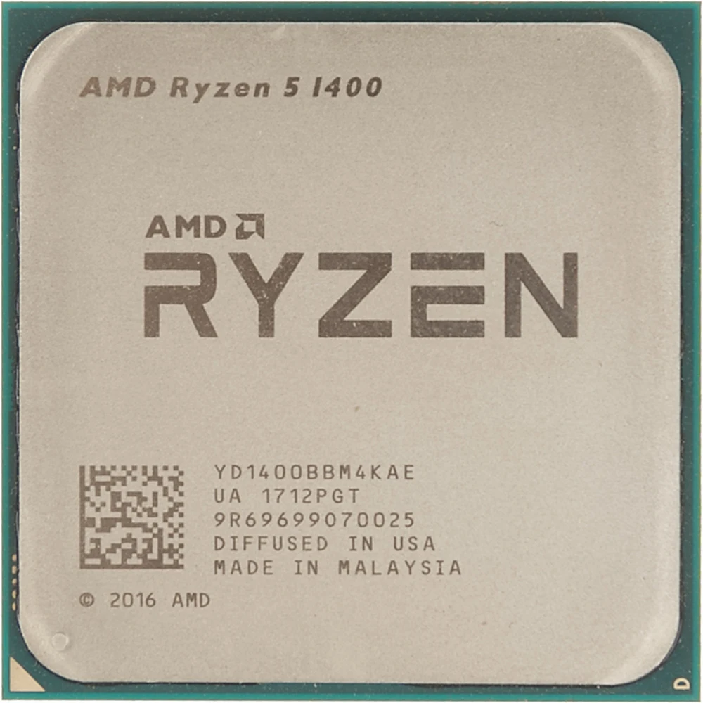 Процессор AMD Ryzen 5 1400